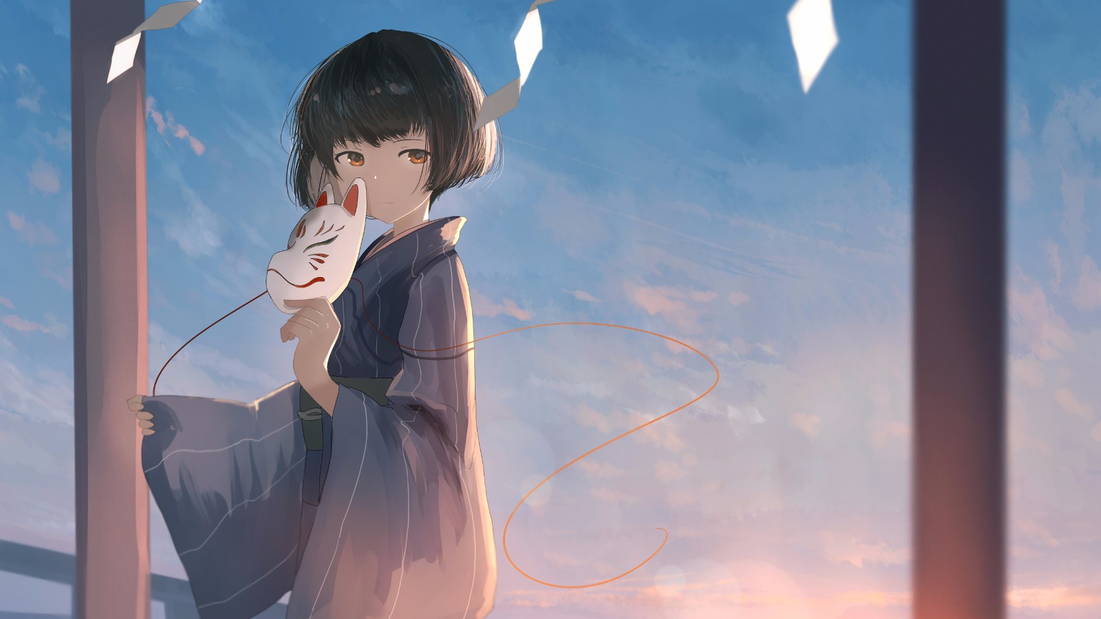 夏日课桌